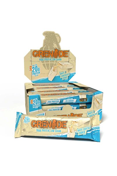 Grenade Protein Bar 12*60 Gr - White Chocolate Cookie