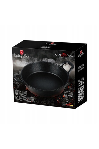 Berlinger Haus Tigaie Wok Rezistentă de 18 cm, Tip Jelly, pentru Inducție și ...
