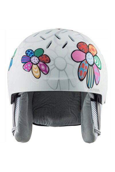 Alpina Cască de schi pentru copii Pizi Patchwork Flower Matt S 51-55cm
