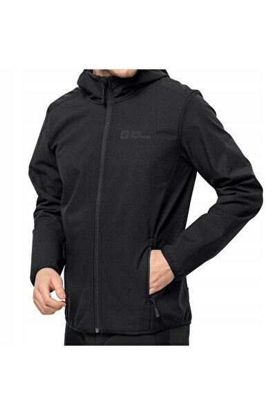 Jack Wolfskin Geacă softshell bărbați neagră S