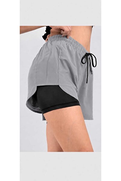 Award Fashion Women's Quick Dry Two Layered Leggings with Pocket Detail Sport...