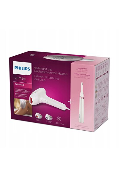 Philips Epilator Lumea Advanced 7000 BRI923 3 capete de aplicare + Trimmer
