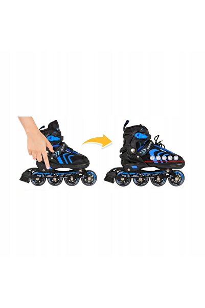 NO BRAND rolele pentru copii ROLELE ȘI PATINELE 34-38 set reglabil și transfo...