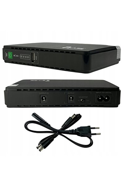 ipseveranne Sursă de alimentare de rezervă Mini UPS pentru Router Cameră 12V ...