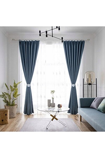 NO BRAND 4x INELE MAGNETICE DECORATIVE PENTRU PERDELE CU FLORI ALBE, PENDANT ...
