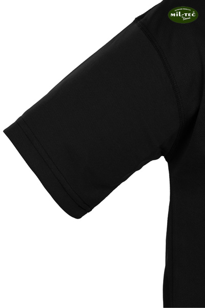 Mil-Tec Tricou termoactiv cu uscare rapidă Negru MilTec - M