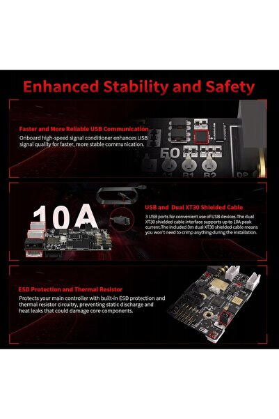 NO BRAND BIGTREETECH EBB SB2209 USB V1.0 pentru Voron StealthBunner 3D