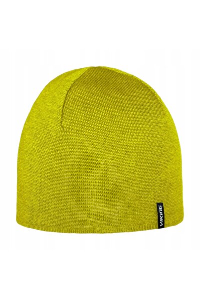 Viking NOMRA 2.0 căciulă de iarnă unisex din lână merino, galbenă