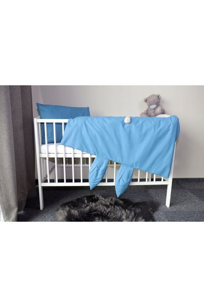 NO BRAND Lenjerie de pat pentru copii Iepure Blugi 135 X 100 CM Urechi Pompon...