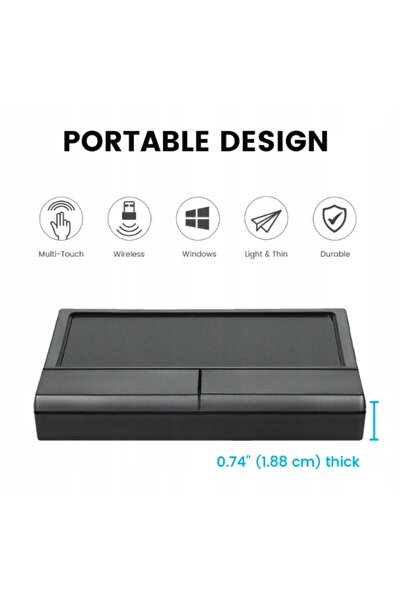 Perixx PERIPAD-704 Touchpad wireless USB portabil
