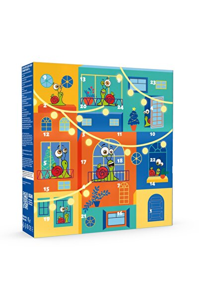 NO BRAND CALENDAR DE ADVENT BOB SNAIL GUSTĂRI JUCĂRII MAGNETE 24X 2025
