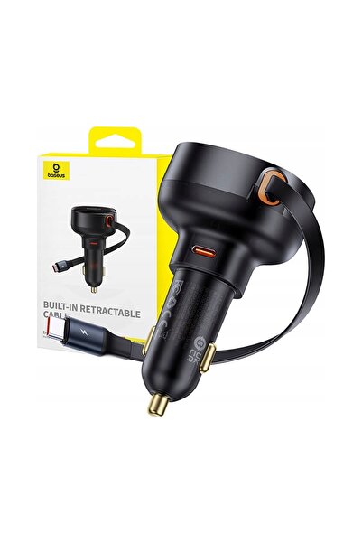 Baseus Dispozitiv auto Enjoyment Pro cu cablu USB-C, 60W