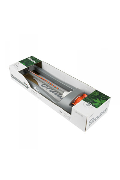 Bradas Pulverizator de grădină oscilant compact, 16 duze, 336m², Linie Albă