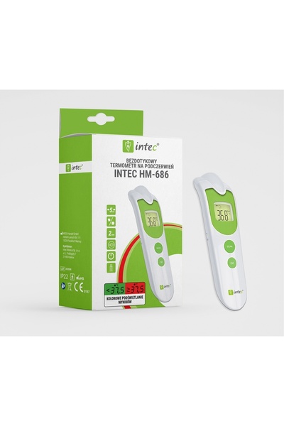 NO BRAND Termometru infraroșu fără contact INTEC HM-686
