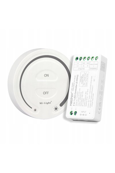NO BRAND Set telecomandă MiBoxer montabil pe perete FUT087 + controler FUT035S+