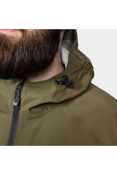 Alpinus Jachetă de ploaie Girdiman - verde măsliniu XXL