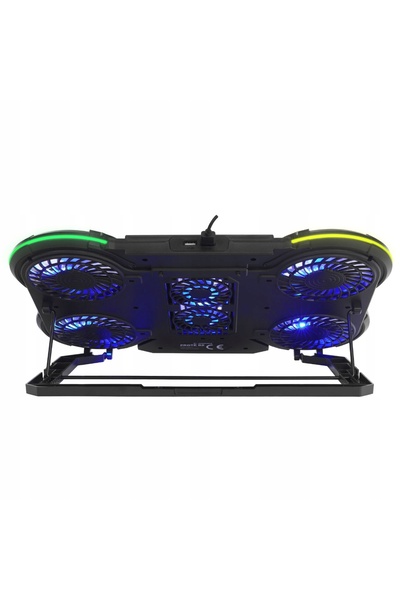 Rampage PROTE R6 10-17 " Bază de răcire pentru laptop RGB, reglabilă