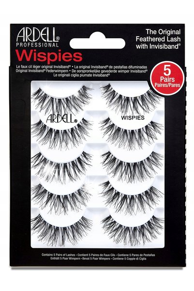 NO BRAND Gene false bandate negre Wispies Ardell Set 6 perechi