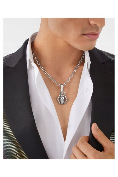 NO BRAND Colier Philipp Plein Plein Icon Chain PhilippPlein-PJ9EA03NU