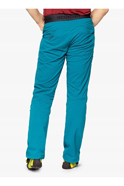 NO BRAND Pantaloni de cățărare pentru bărbați Ocun Mania Pants turcoaz lagună...