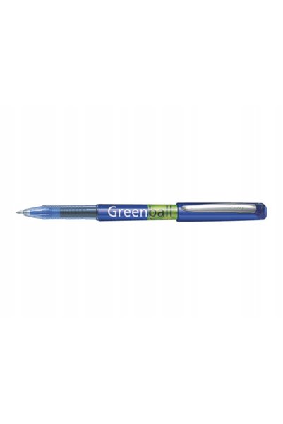 NO BRAND Pix Pilot, Greenball, 0.7mm, albastru ecologic, 6 bucăți