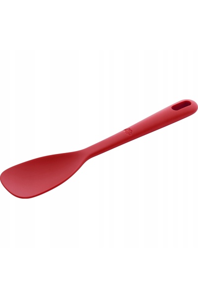 BALLARİNİ Lingură de gătit din silicon Rosso, 31 cm, roșie