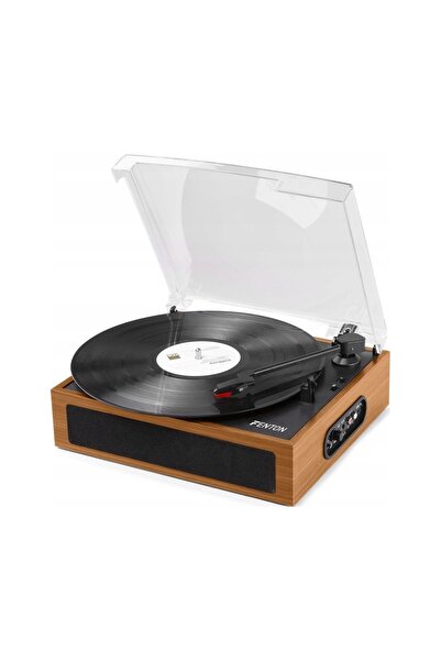 NO BRAND Placă turnantă Bluetooth Fenton cu difuzoare + carcasă pentru vinil