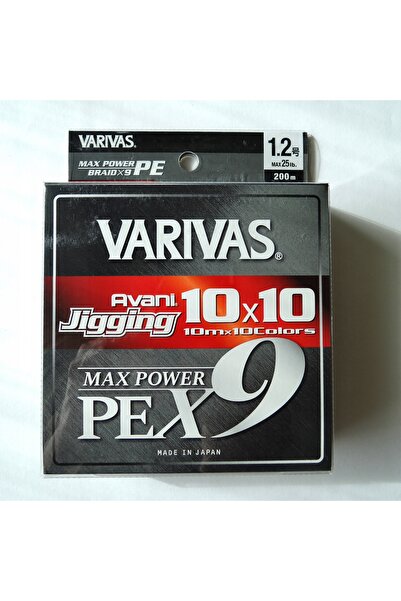 NO BRAND Varivas Avani Jigging 10x10 Max Power PE x9 / Fir împletit PE. 1.2 /...