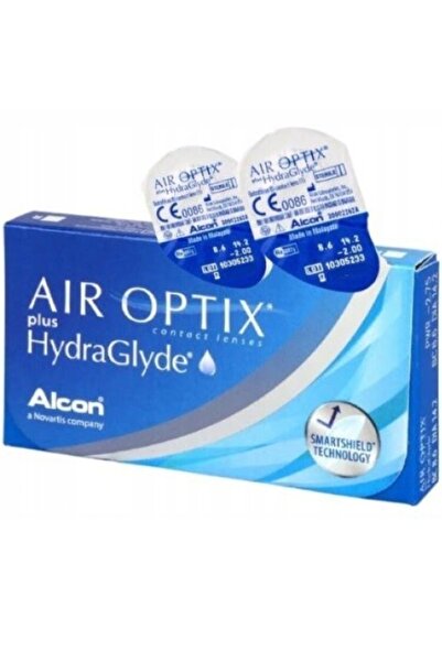 NO BRAND AIR OPTIX HYDRAGLYDE 6 bucăți lentile de contact lunare dioptrie -1,50