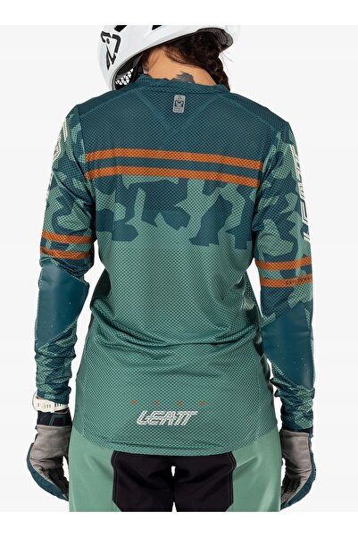 Leatt Bluză sport MTB de damă Gravity 4.0 - Lagoon XS
