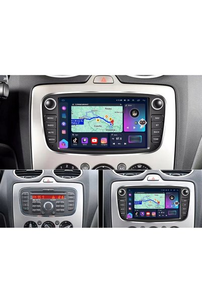 ALLNOEL Radio auto FORD MONDEO MK4 FOCUS MK2 MK3 GALAXY CarPlay Android 6GB