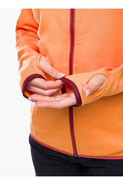 NO BRAND Hanorac fleece de damă Vaude Valsorda - portocaliu dulce 38 (S)