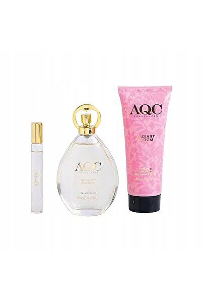NO BRAND Set de produse cosmetice pentru femei: loțiune + parfum Radiant Bloo...