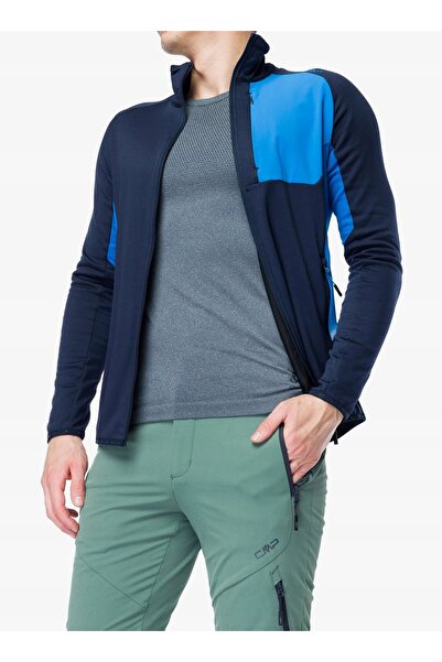 CMP Bluză polară Fylox - negru-albastru 52 (XL)