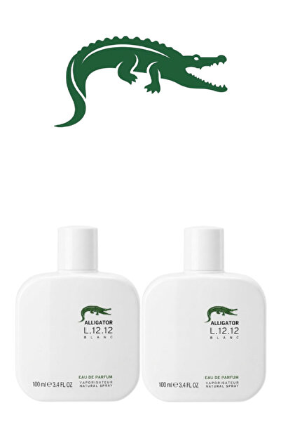 Alligator قطعتان من عطر L.12.12 بلانك 100 مل