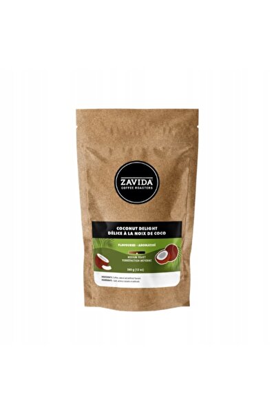 NO BRAND Boabe de cafea aromate Zavida Coconut Delight 340g