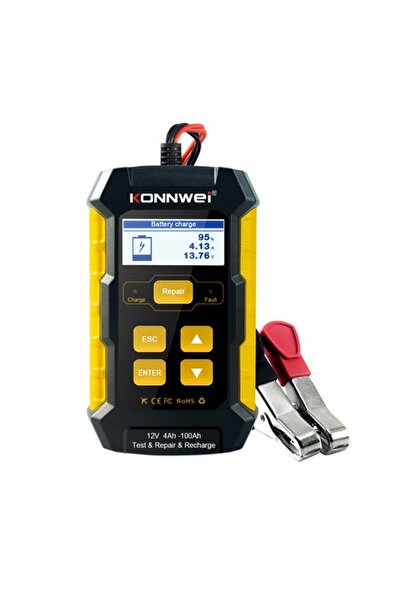 KONNWEİ Tester de baterii KW510 12V Încărcare 5A