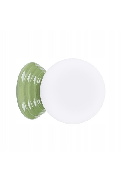 NO BRAND Sollux Lighting Kinkiet ZORI Verde Glob ceramic din sticlă 1xG9 8W