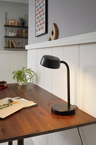 Eglo Lampă de birou Cabales neagră, putere de până la 3.5 W