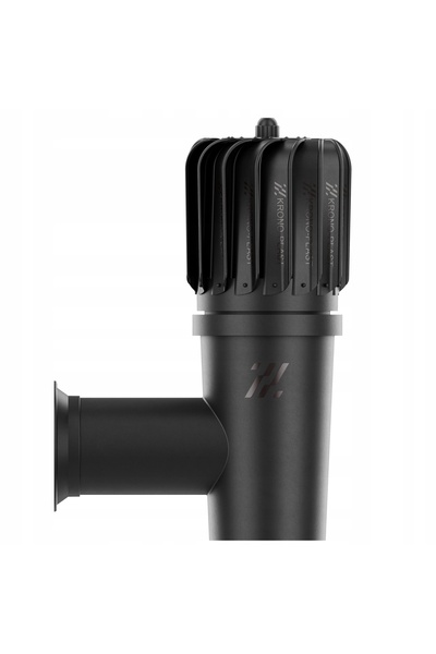 NO BRAND Aerisire laterală rotativă fi110 NEGRU 9005
