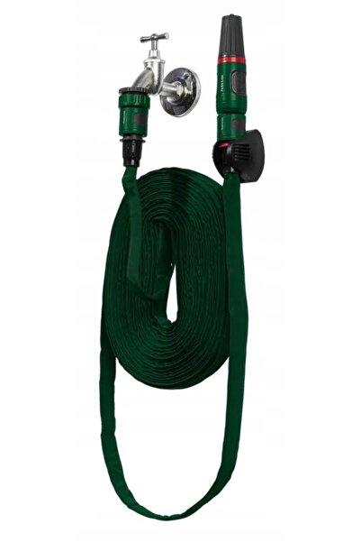 NO BRAND Furtun de grădină PARKSIDE cu set de accesorii, plat, 15 m