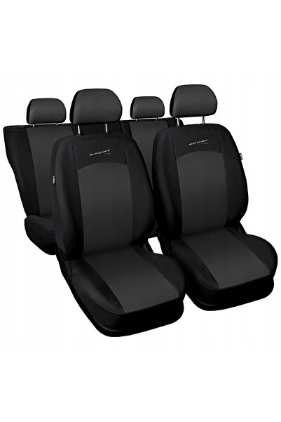 NO BRAND Huse pentru scaune SPORT LINE, culoare gri închis, OPEL AGILA