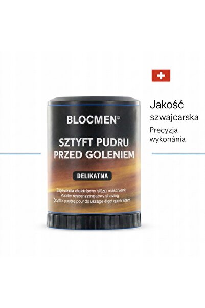 NO BRAND BLOCMEN PUDRĂ PRE-BĂRBAȚITĂ PENTRU PIELI FĂRĂ IRRITAȚII SET 3x