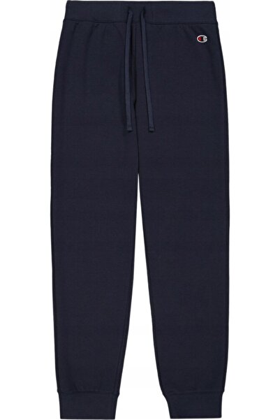 Champion Pantaloni de damă cu manșetă reiată, bleumarin 117550 BS501 S