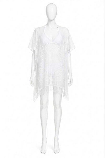 MİNİSHOOW Tasseled Mesh Pareo