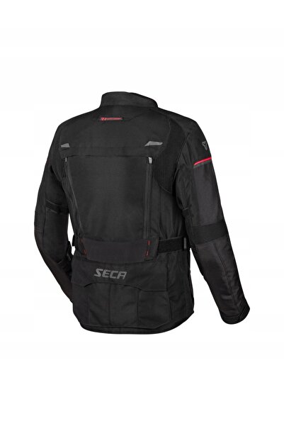 NO BRAND SECA DISCOVERY BLACK L DuraTec 600D Betac D3O Geacă moto pentru bărbați