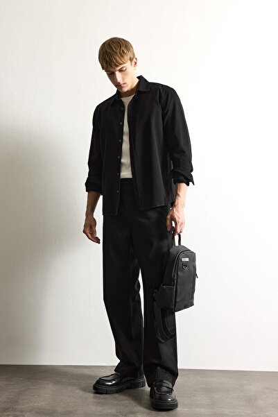 DeFacto Ultra Soft Regular Fit Straight Leg Classic Trousers I3179Ax26Au