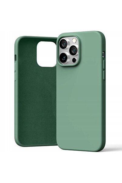 Mercury Husă de silicon iPhone 15 Pro Max 6,7 " verde