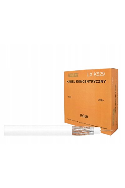 Lamex Cablu coaxial pentru TV industrial rg-59/200 m