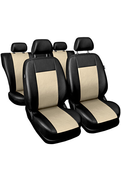 NO BRAND Huse de scaun din piele pentru SUZUKI SX4 I II